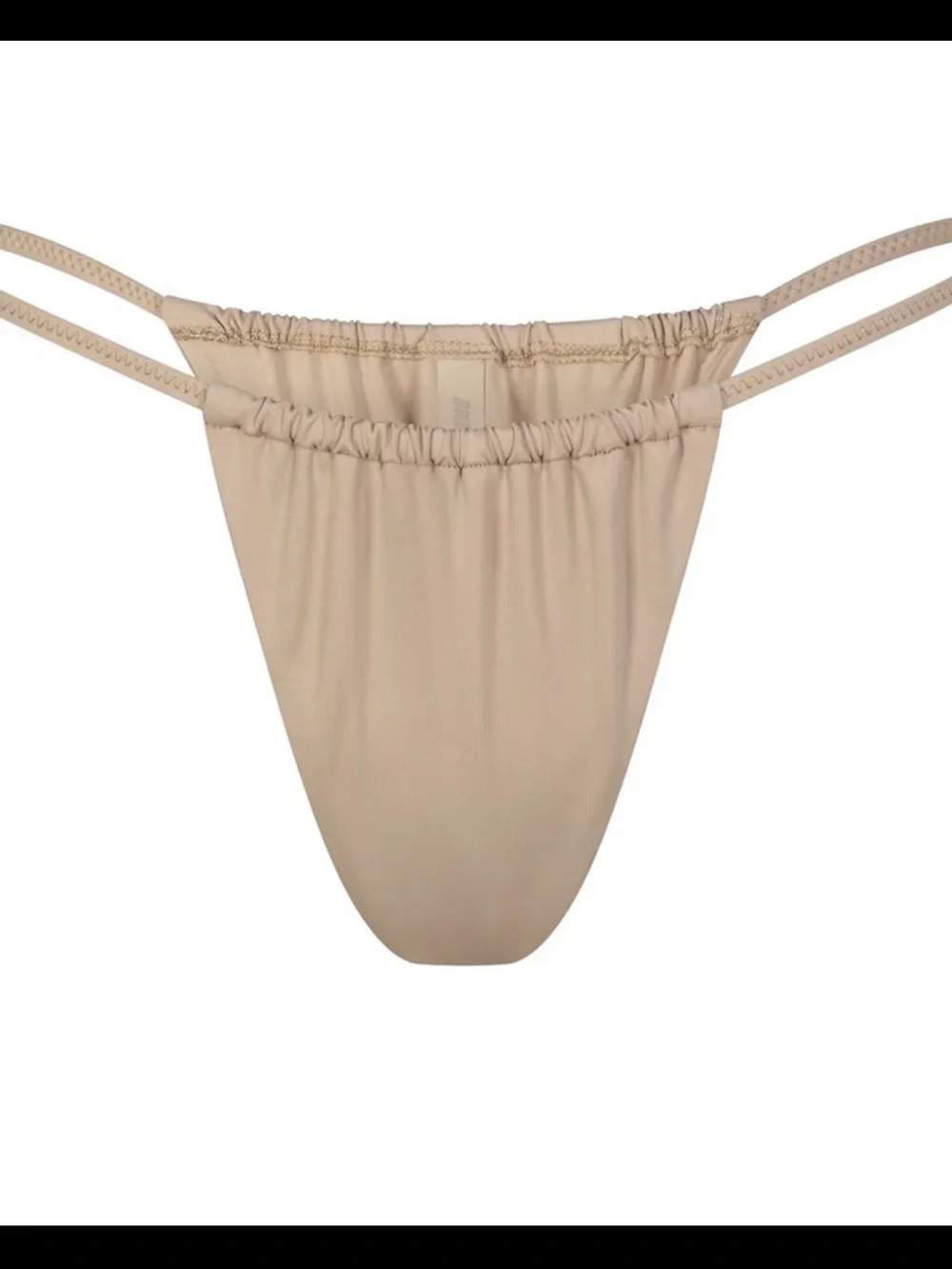 SKIMS Limited Edition Desert Signature Swim. Adj. triangle top w/string bottoms